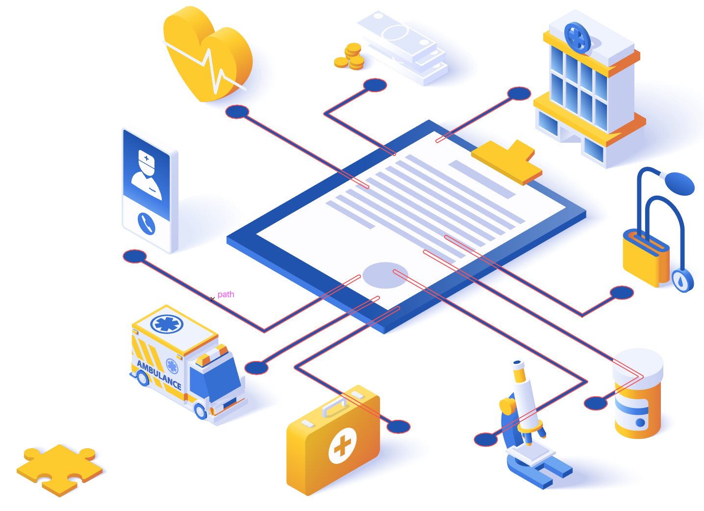 Healthcare workspace